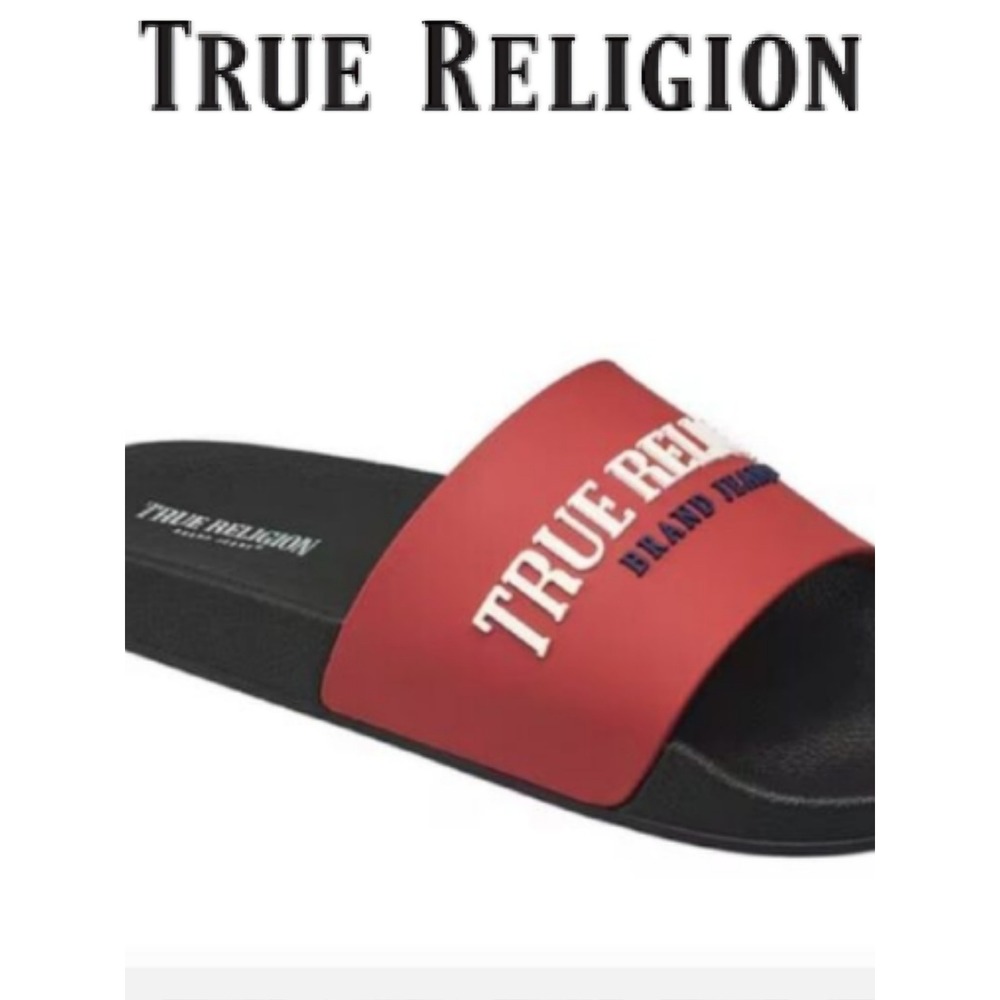 True Religion Weezy Sports Slide Sandals
